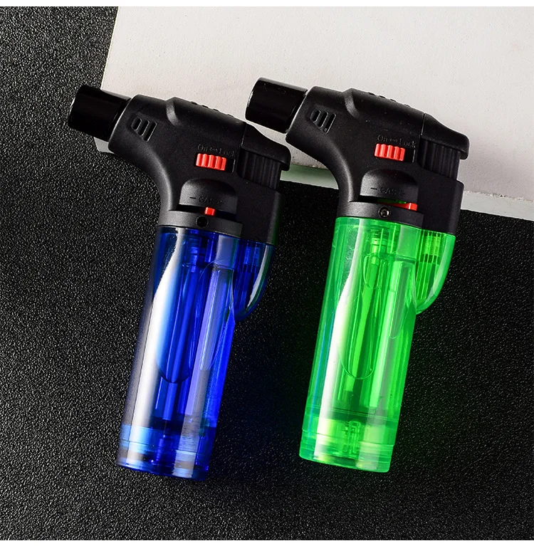 

Outdoor BBQ Lighters Kitchen Welding Torch Lighter Butane Jet Gas Lighter Turbo Portable Spray Gun Windproof Cigar Tube Lighter