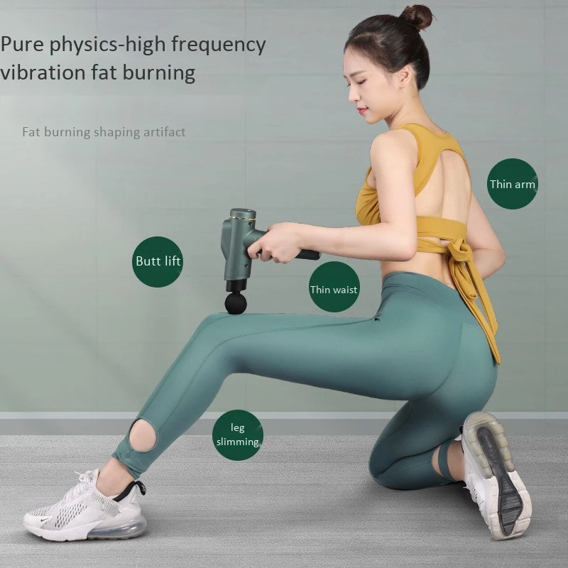 

Muscle Massager Rechargeable Deep Tissue Massager Therapy Exercising Muscle Pain Relief Body Shaping