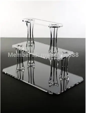 Бесплатная доставка 3 уровневая Красивая Прозрачная Съемная дешевая акриловая