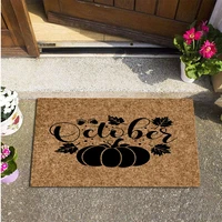 minimalist style printed entrance doormat welcome mat kitchen carpet absorbent anti slip bathroom rugs indoor outdoor foot pad