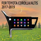 Автомагнитола DSP Android 10,0 для Toyota Corolla ALTIS 2017 2018 2019, автомобильное радио, магнитофон, мультимедийный DVD-плеер, GPS-навигация