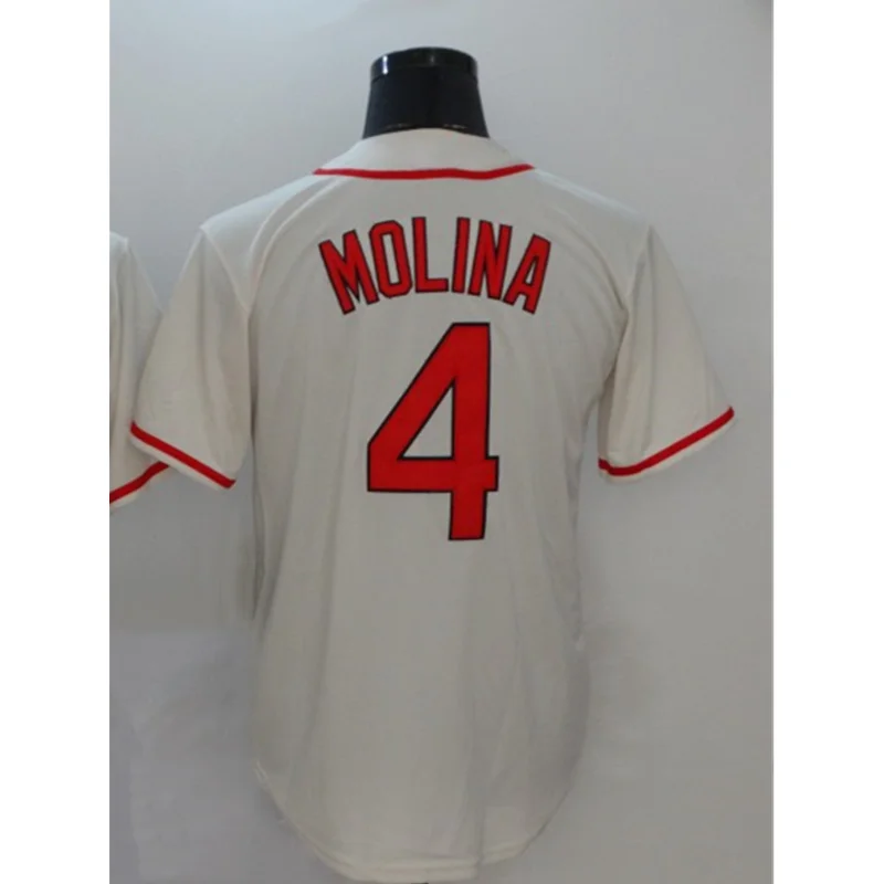 Новинка 2022 бейсбольные Джерси от St. Louis мужские свитера O.SMITH #1 MOLINA #4 ARENADO #28 в стиле