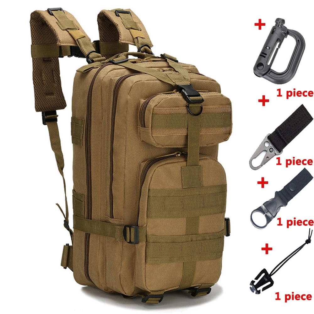Bag 01 Военная Тактическая Сумка армейский рюкзак Molle штурмовой Водонепроницаемый Открытый походный рюкзак для охоты - Цвет: Bag 01