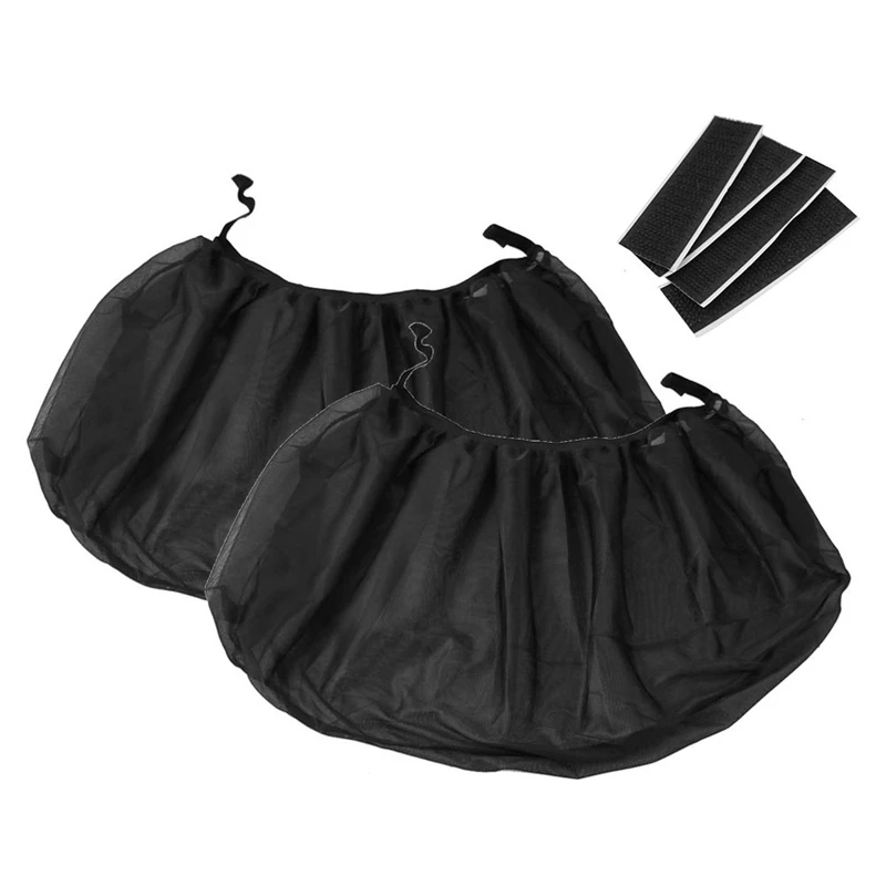 

Car Window Sunshade -2 Pack Breathable Mesh Car Rear Side Window Shade Sunshade UV Protection for Baby Family Pet