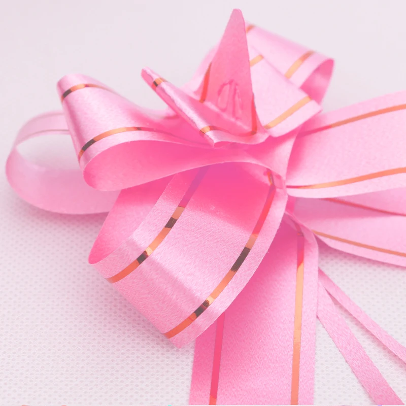 50 шт. подарочная лента тянуть цветок упаковочные принадлежности свадьба день