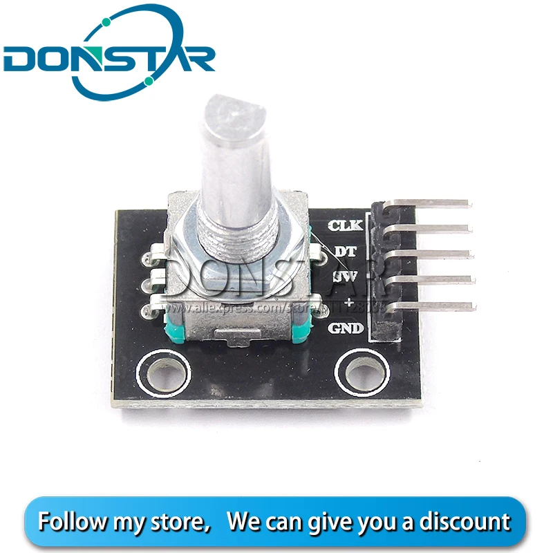 Новый 360 градусов энкодер вращения потенциометр модуль для Arduino | Электронные