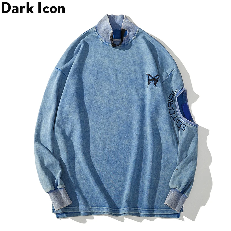 Темная икона вышивка стиральный материал для мужчин и женщин толстовка