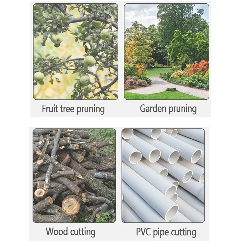 Семейная ручная пила для обрезки бензопилы перезаряжаемая маленькая