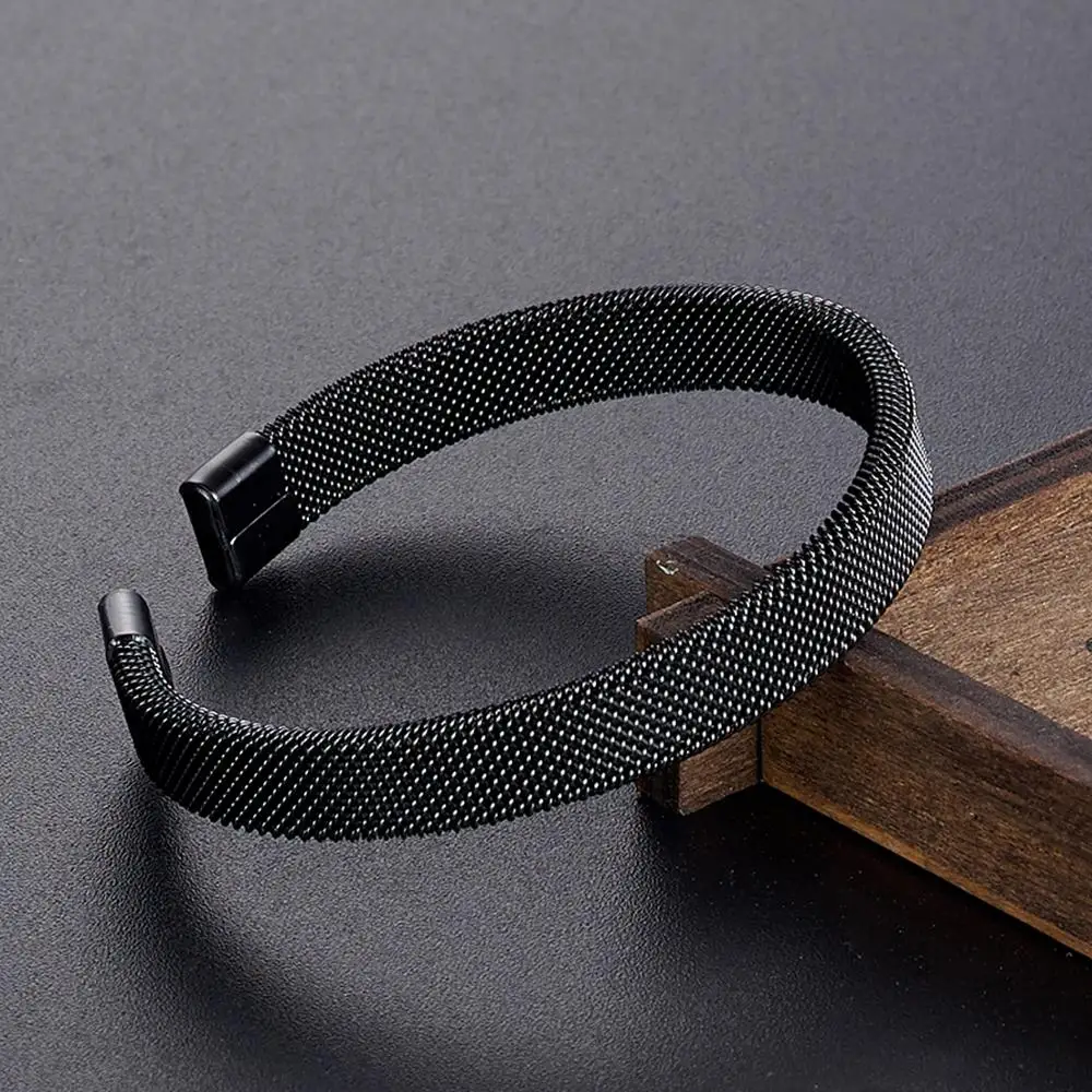 Модный романтичный женский Браслет манжета из нержавеющей стали 316L