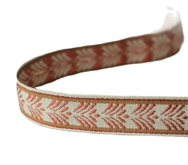 Плетеная кружевная ткань с коричневым цветком 1 5 см ширина отделка лента для