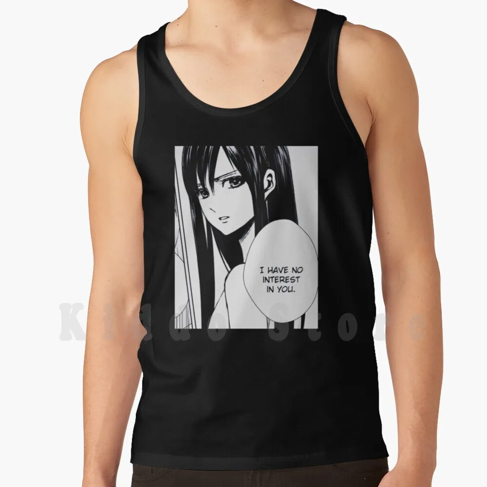 

Соковыжималка для цитрусовых Манга черный вариант Топы на бретельках жилет без рукавов, с аниме Manga, японская, Tokyo Япония Idc надписью «Don't Care п...