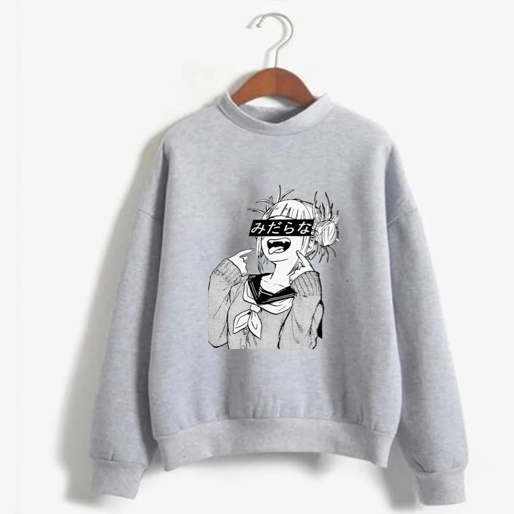 

Anime My Hero Academia Hoodie Fashion Round Neck Long Sleeve Female