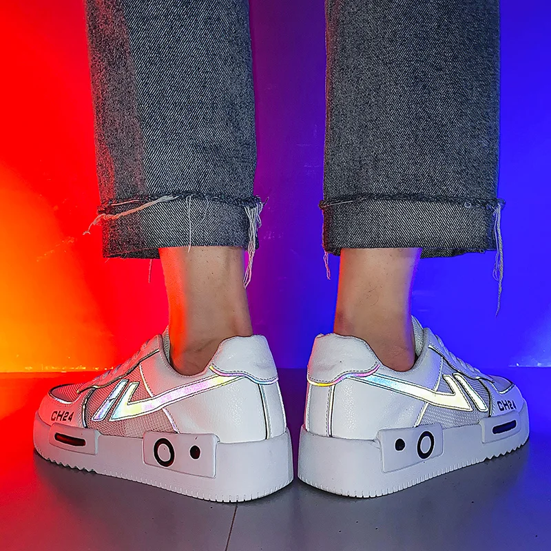 

aj men's shoes summer 2021 new trend wild mesh mesh shoes youth breathable leisure small white board shoes trendy shoes CH24