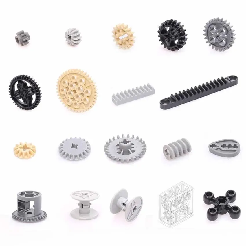 

Toys Gear Parts Building Block Bricks Toys Set MOC Model 32012 / 32072 / 32198 / 32269 / 32270 /3649 /6630 /32498 / 62821 /6588