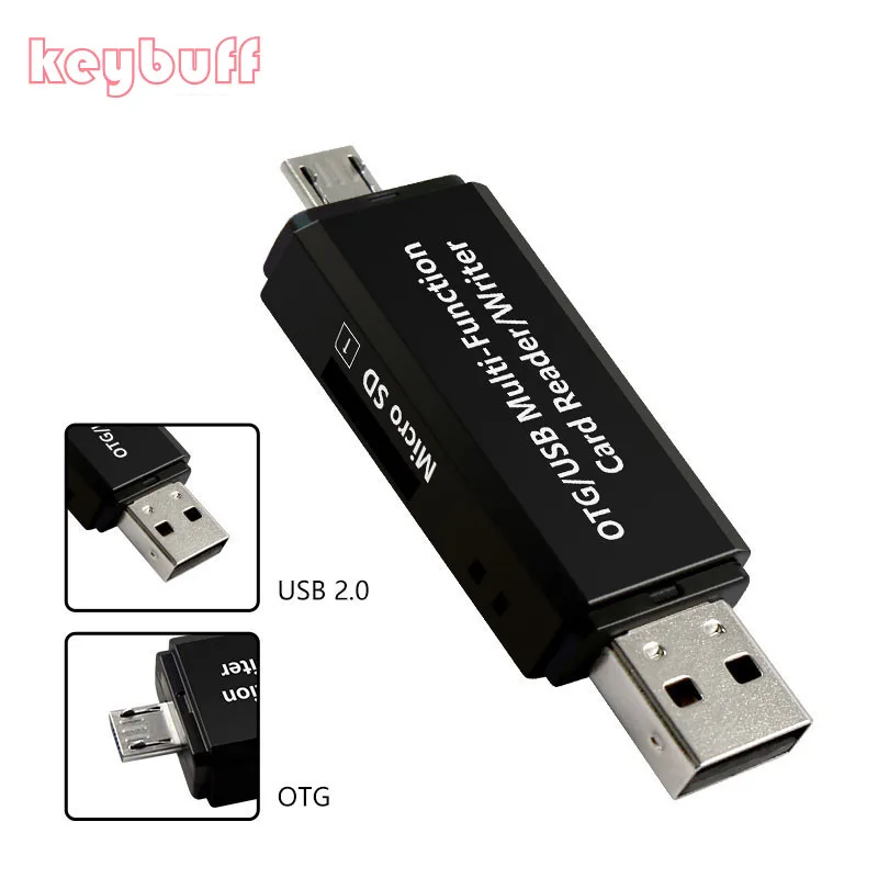 Устройство для чтения карт памяти SD/TF OTG устройство Micro USB SD-карт устройств Type