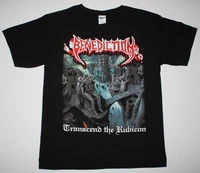 benediction transcend the rubicon dismember death metal new black t shirt