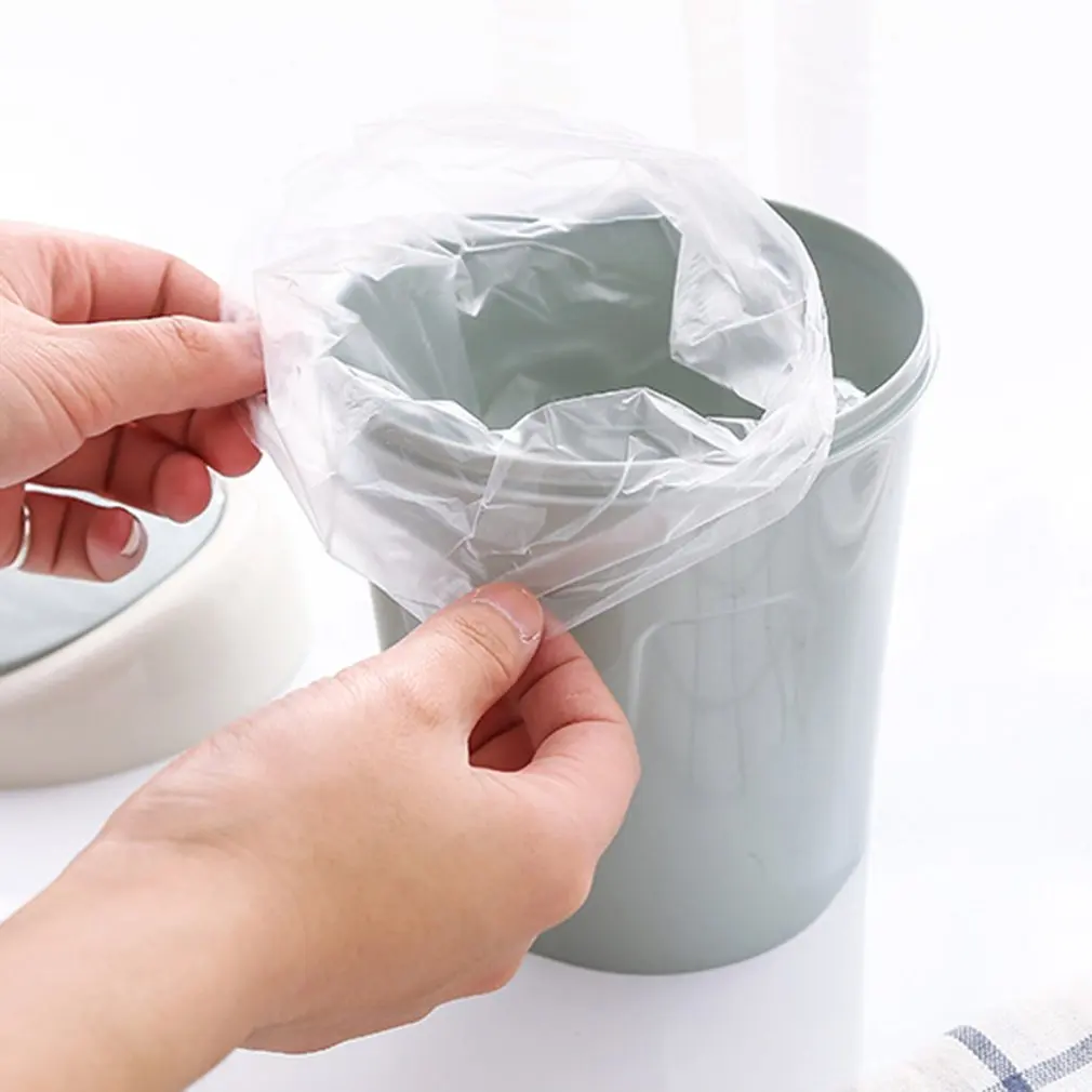 Креативная качающаяся крышка мини мусорная корзина пластиковая кухонная