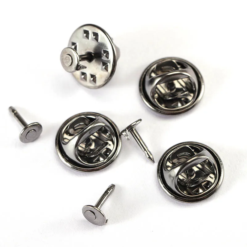 Металлическая Медная брошь-Пряжка 50 шт./лот застежка-Пряжка для ногтей