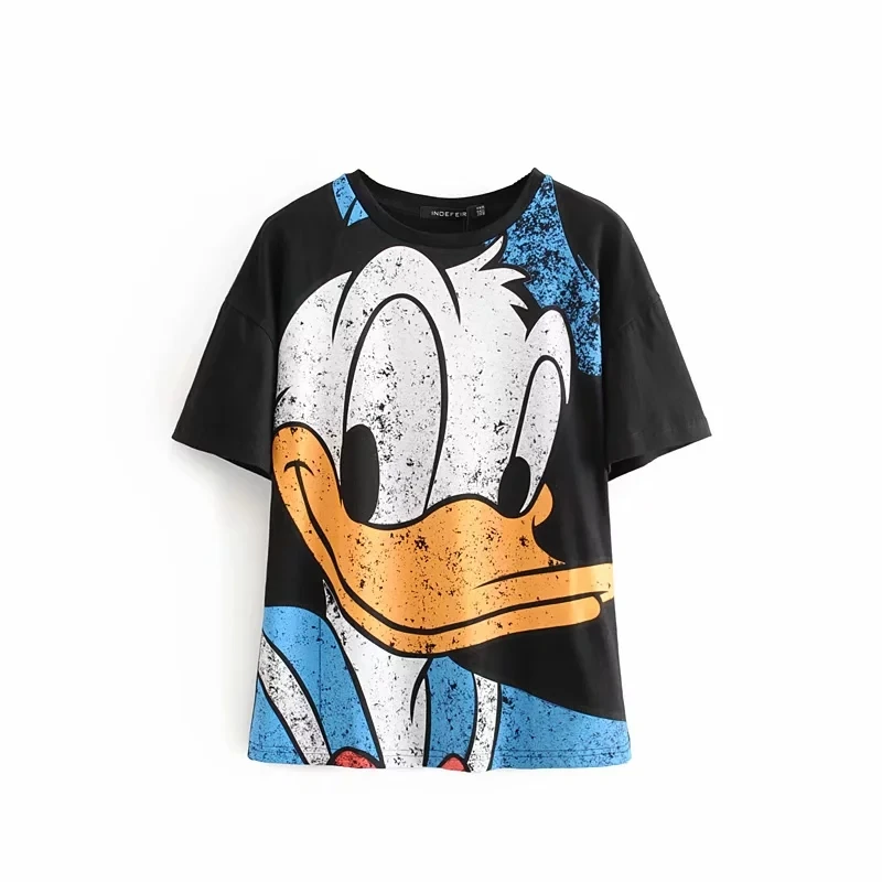 QQ0161 Tee Осень-зима, футболка с капюшоном, джемпер, пальто с изображением короля льва, топ с капюшоном, женская одежда, свитер, пуловер, уличная одежда с героями мультфильмов - Цвет: QQ0161 Tee