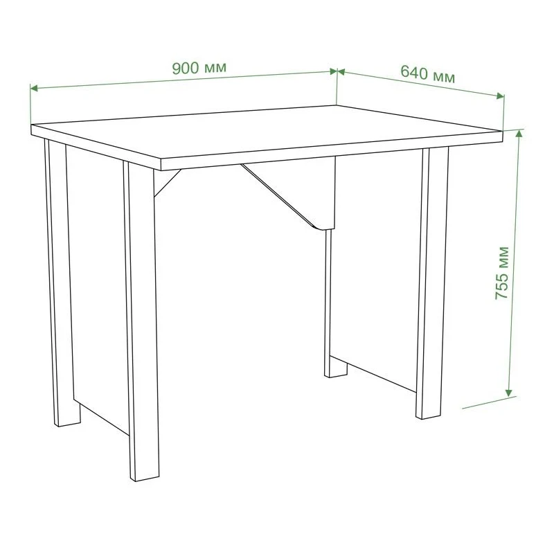 Computer desk MERDES STD-90 with YaPD Children Tables Furniture |