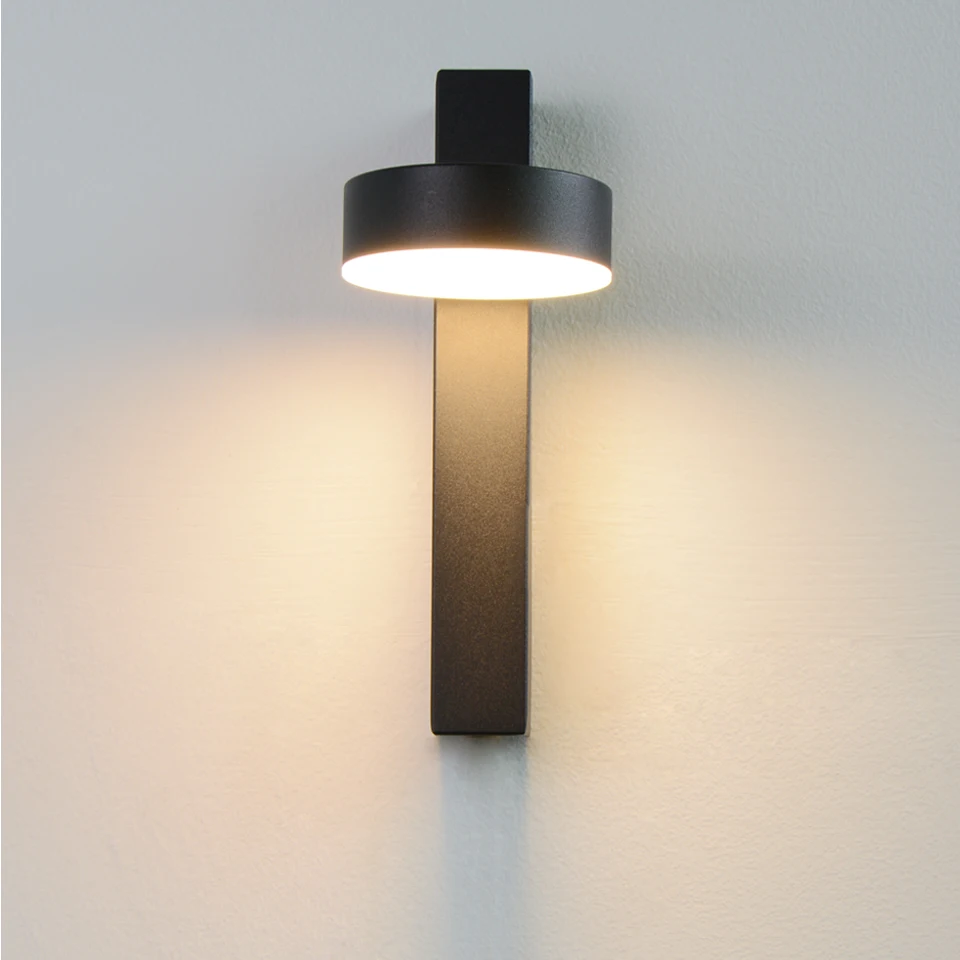 Светодиодная настенная лампа с переключателем на молнии комнатное освещение