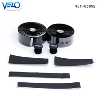 velo vlt 059sg road bicycle genuine leather handlebars tape non slip damping cycling handle bind belt bike parts