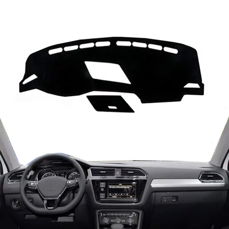 

Для Volkswagen VW Tiguan 2016 2017 2018 2019 панель приборной панели коврик панель dashmat солнцезащитный инструмент защита ковров автомобильные аксессуары