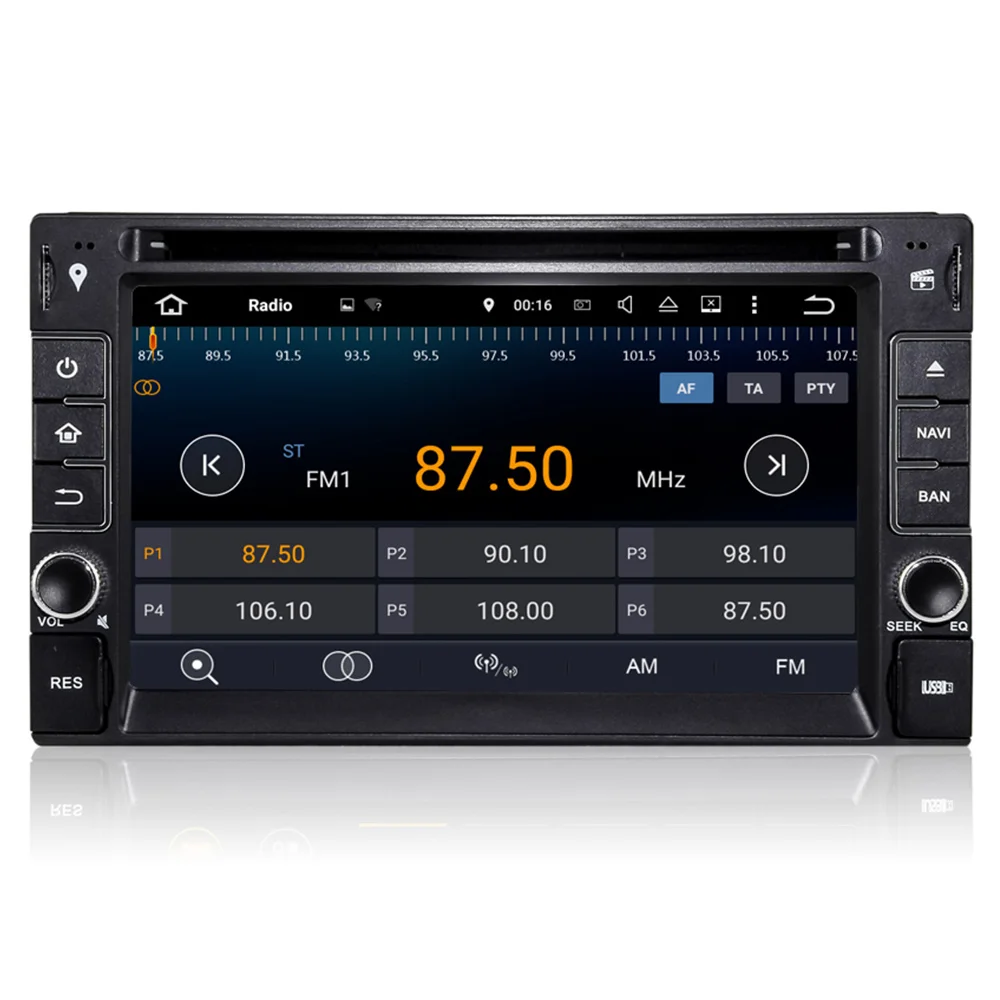 Eunavi Quad Cord 2 Din Android 9 0 автомобильный DVD GPS стерео радио плеер для Nissan Qashqai x trail Sentra Versa