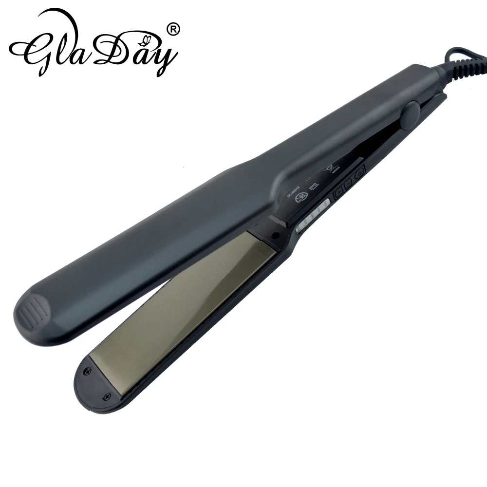 2019 Новый профессиональный выпрямитель для волос широкий плоский Утюг