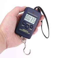 portable electronic hanging hook scale mini digital scale for fishing luggage travel weighting steelyard 40kg x 10g