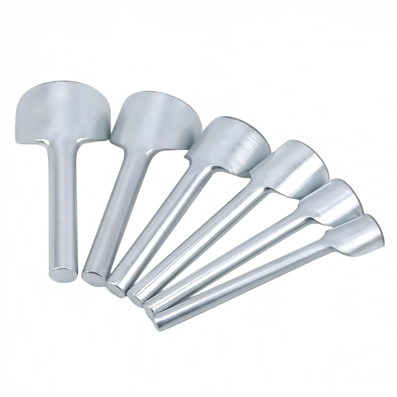 Кожаные инструменты для рукоделия перфорированные ручные полукруглые v образные