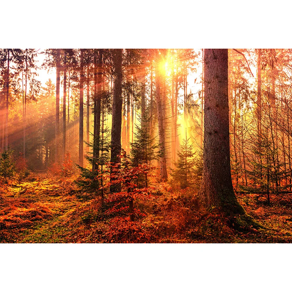1000 шт бумажные Пазлы DIY лес Картина сборные игрушки для детей взрослые обучающие