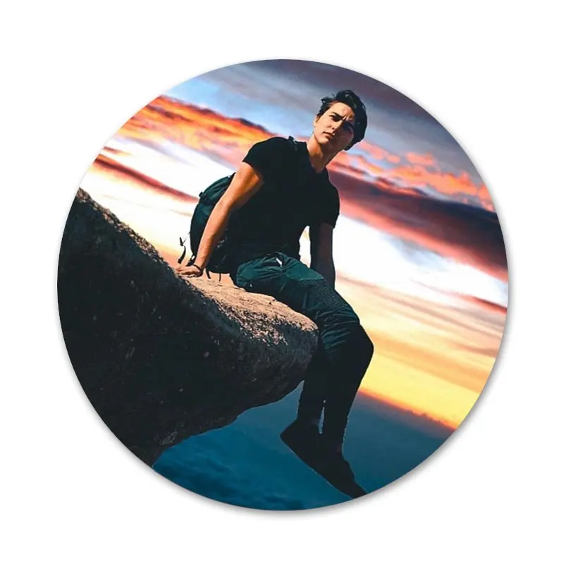 58 мм Sam и Colby значок брошь заколка аксессуары для одежды рюкзак украшения