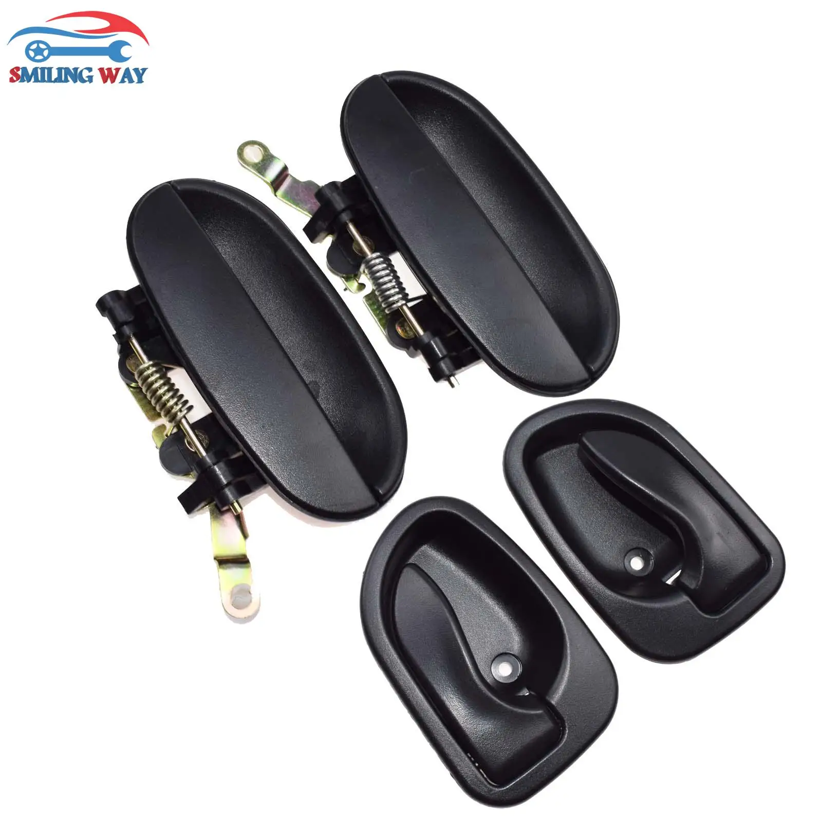 Смайлик # наружная/внутренняя дверная ручка передняя задняя левая и правая 2 шт.