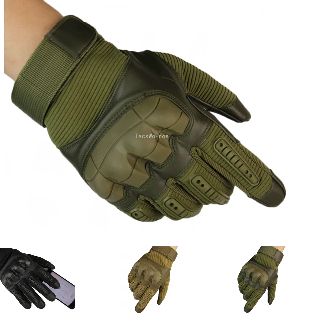 

Touchscreen Tactical Gloves Full Finger Hunting Paintball Airsoft Cs Combat Army Gloves for Hiking Climbing Fishing Military Men