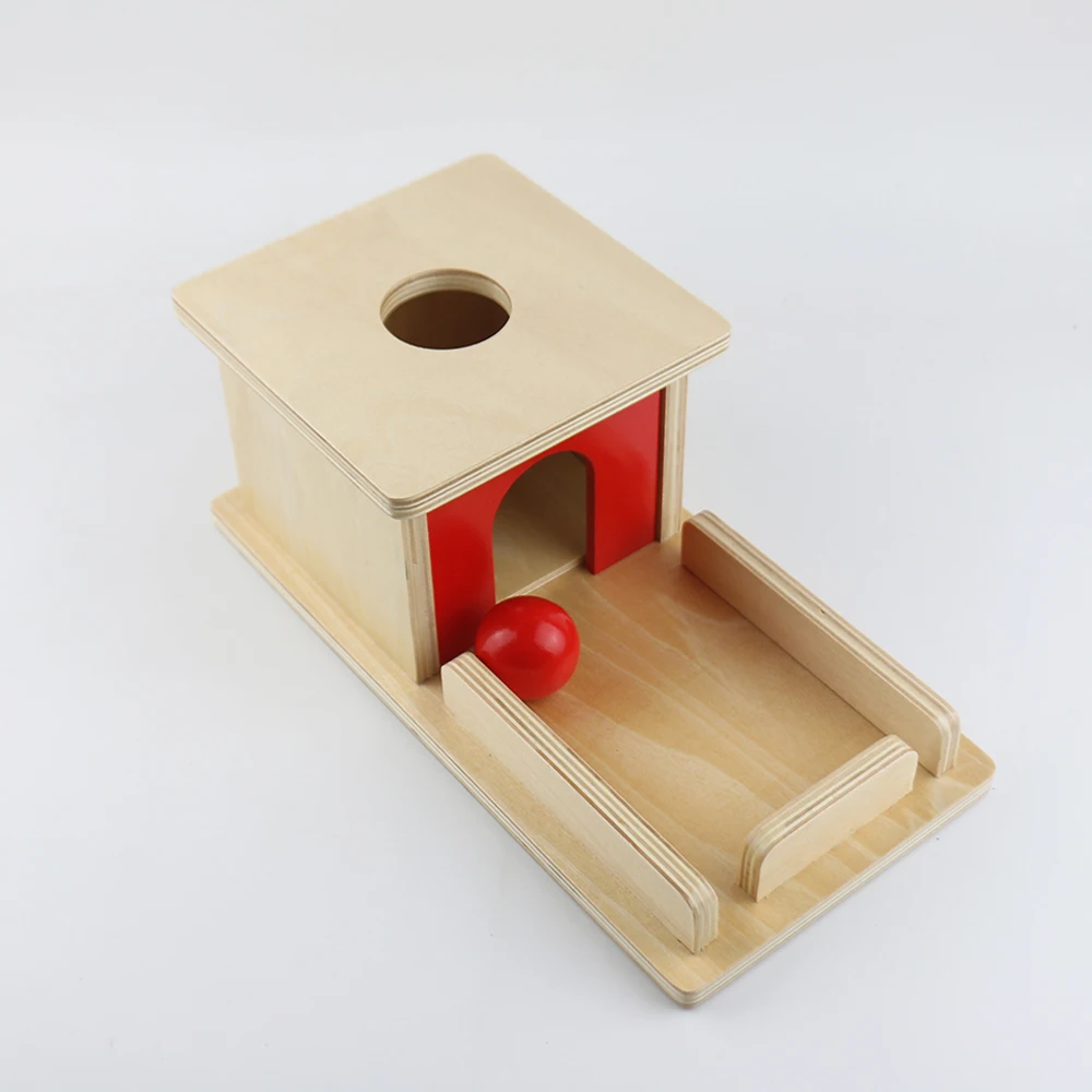 Игрушки Монтессори детский деревянный шар строительные материалы сенсорные