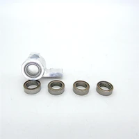 6pcs stainless steel rolling bearing spare parts for wpl d12 rc truck car steering cup accessories