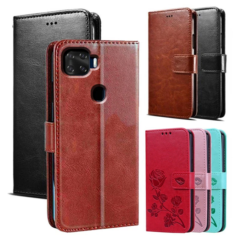 

for ZTE Blade X1 Classic Leather Case for ZTE Blade X1 Flip Cases Cover Card Slot Case