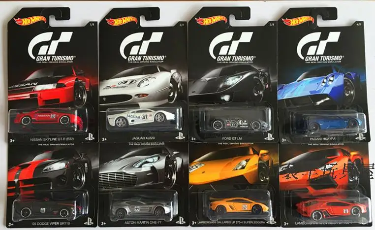 Автомобили с горячими колесами 1/64 NISSAN GTR R32 Lamborghini GT Racing серия памятная