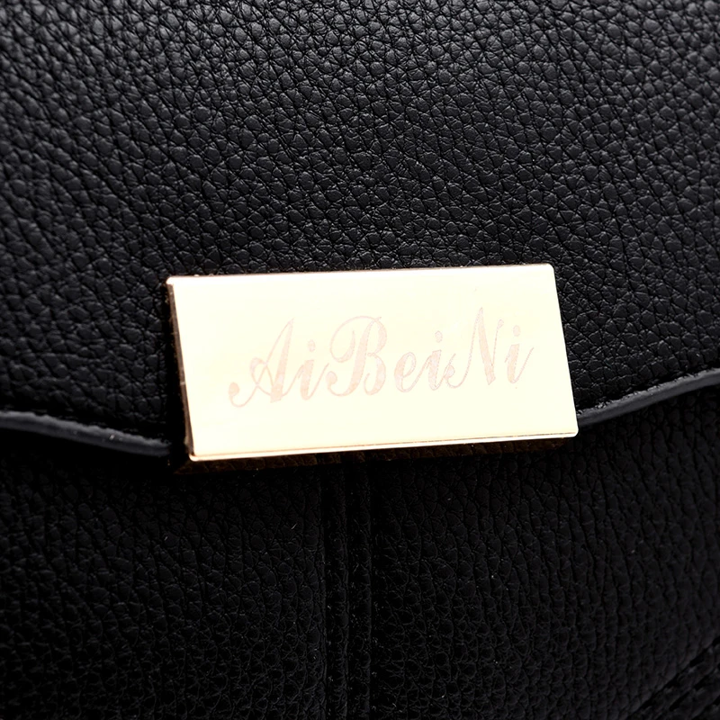 Роскошные брендовые кожаные сумки через плечо высокого качества для женщин 2018