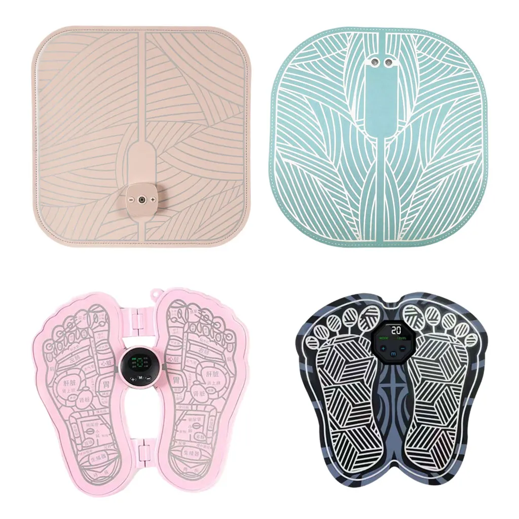 

Foot Massager Relief The Pain Shock Portable Care Product Rechargeable Cushion Stimulator Acupuncture Relaxation