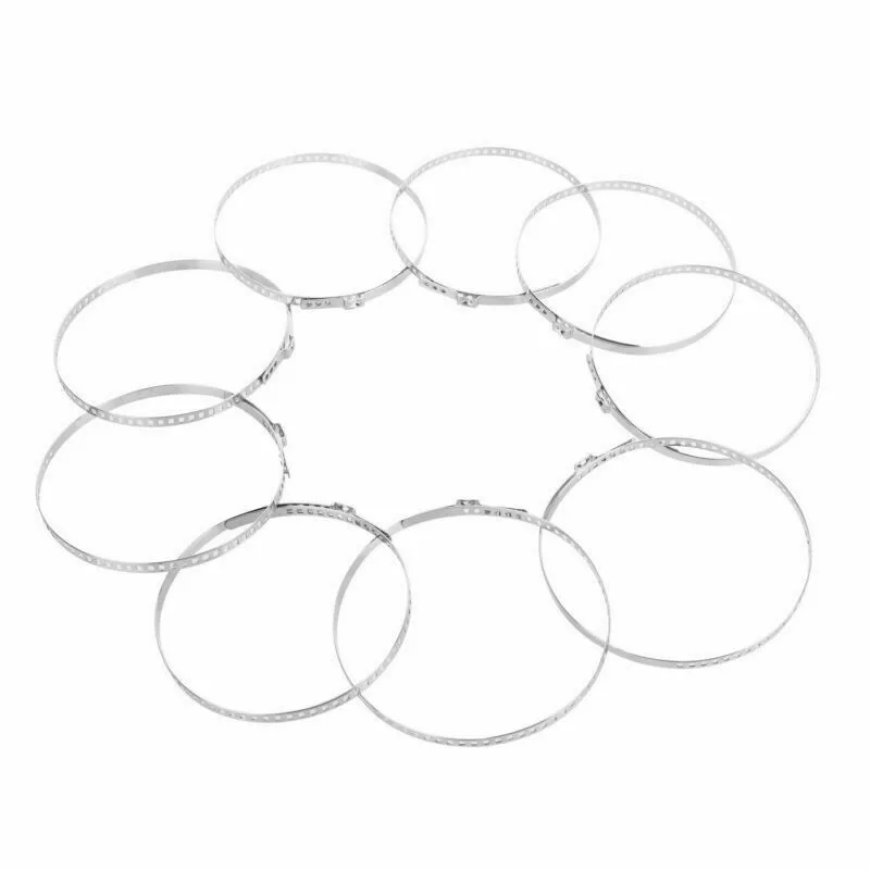 

24pcs Car CV Boot Clamp Adjustable Stainless Steel Drive Shaft Axle Joint Clips Auto Interior Accessories