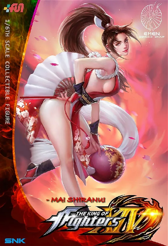 Genesis KOF14 1/6 Fighting Goddess mai shiranui Коллекционная фигурка для фанатов хобби и подарок на