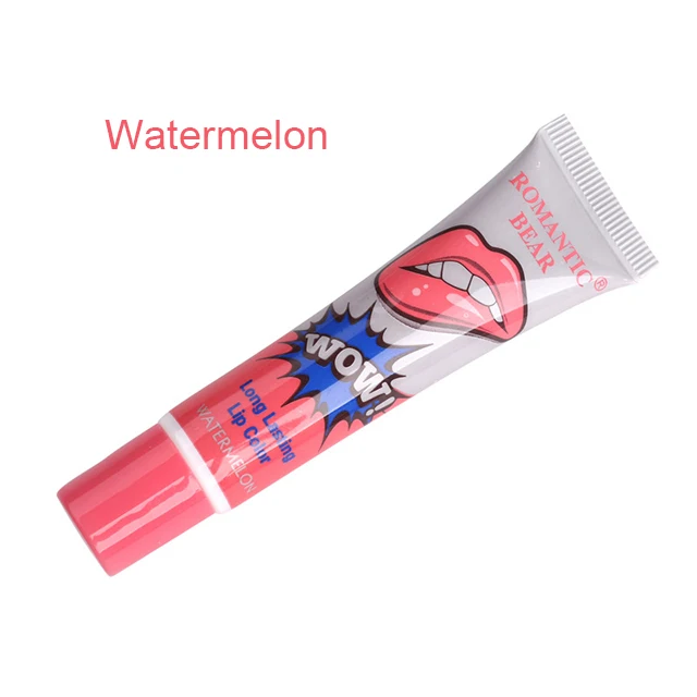 watermelon red 6 цветов, отшелушивающая жидкая помада, водостойкая, стойкий блеск для губ, маска для макияжа, тату, матовый блеск для губ, помады, косметика - Цвет: watermelon red
