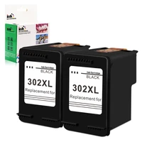 ink printer 302 xl black compatible with hp deskjet 111021303630 envy 4520 officejet 3830465052205230
