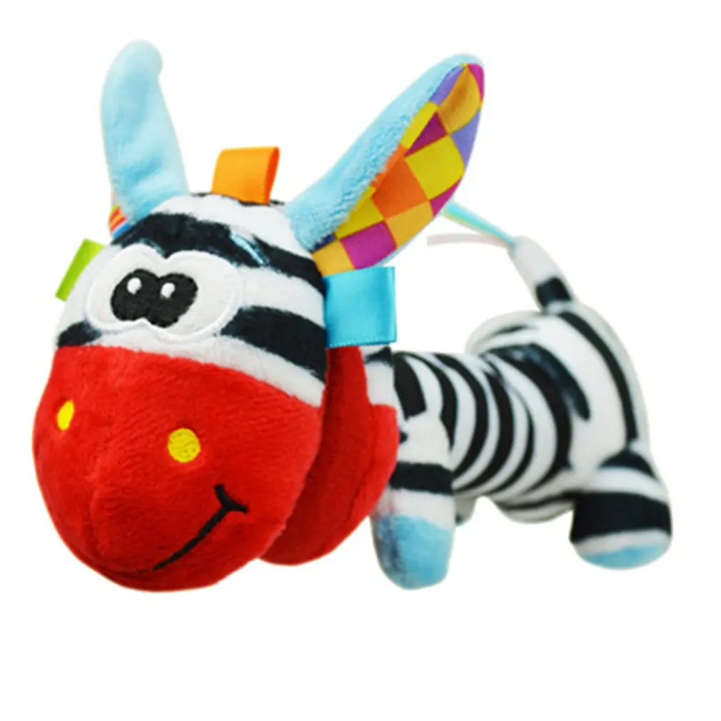 

Kawaii Cartoon Baby Rattle Mobiles Cute Baby Toys Cartoon Animal Hand Bell Rattle Soft Toddler Plush Bebe Toys Gift