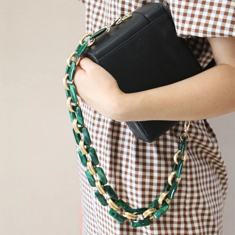 Роскошный дизайнерский ремень из акрилового сплава 50 см Высококачественная