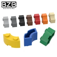 bzb moc 3063 85080 2x2 arc brick creative high tech building block model kids toys diy brick parts best gifts