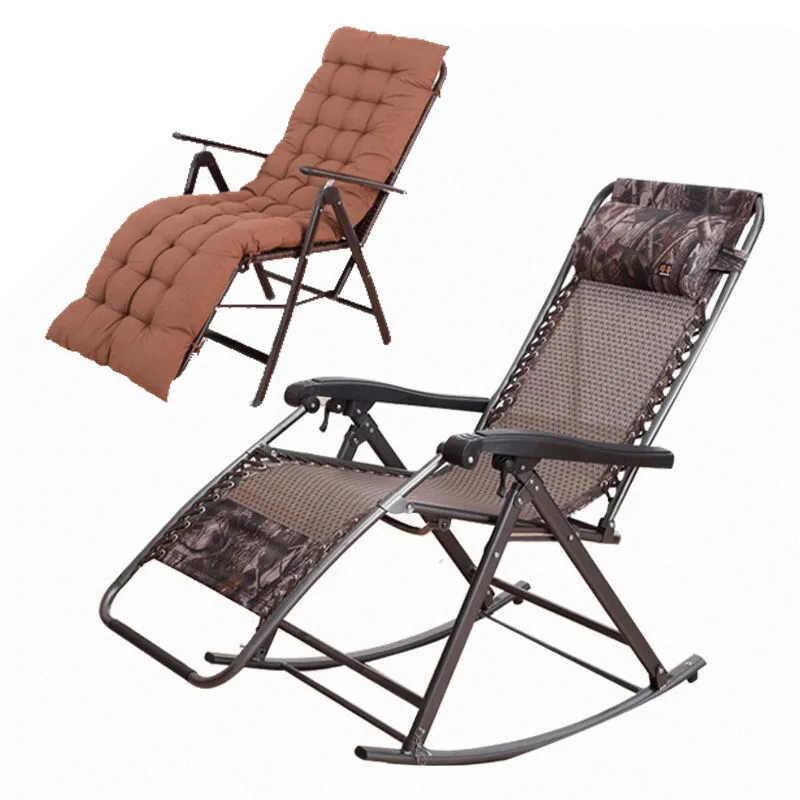 Recliner Rocking chair Balcony Easy chair Adult Folding lunch break Leisure chair Elderly chair