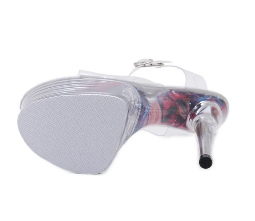 Босоножки больших Size34 43 Женская обувь на очень высоком каблуке 15 см Пикантные